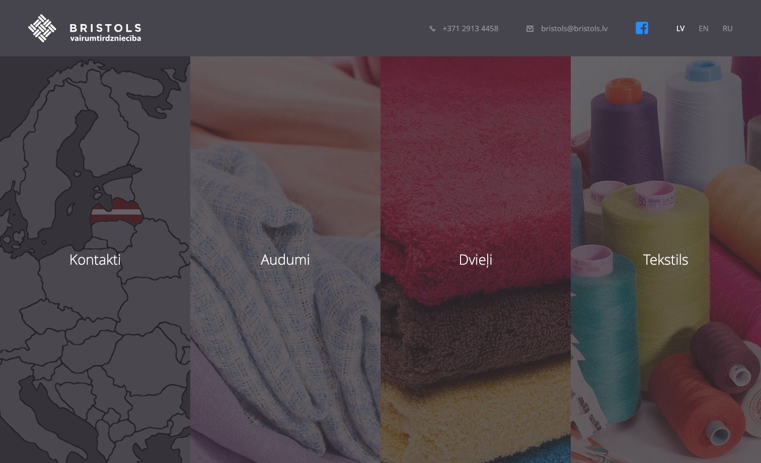 SIA BRISTOLS ES homepage preview