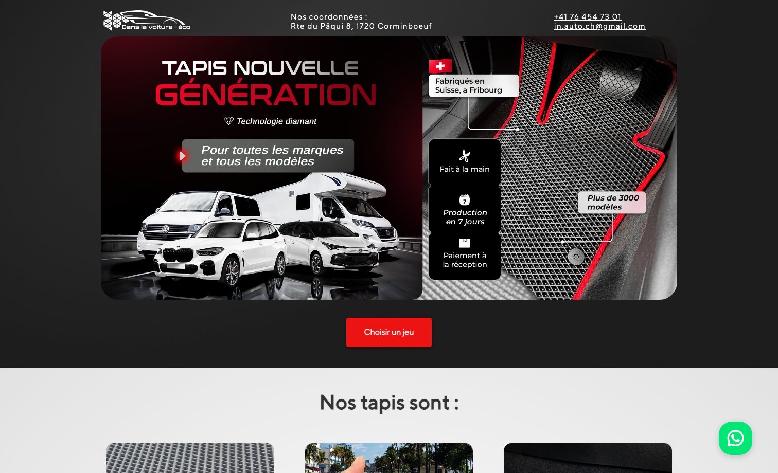 In Auto homepage preview