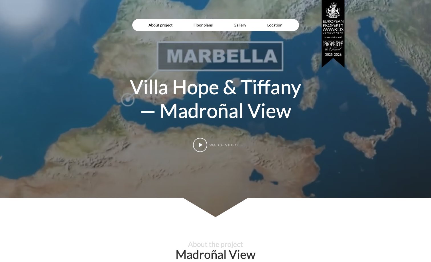 Madronalview homepage preview