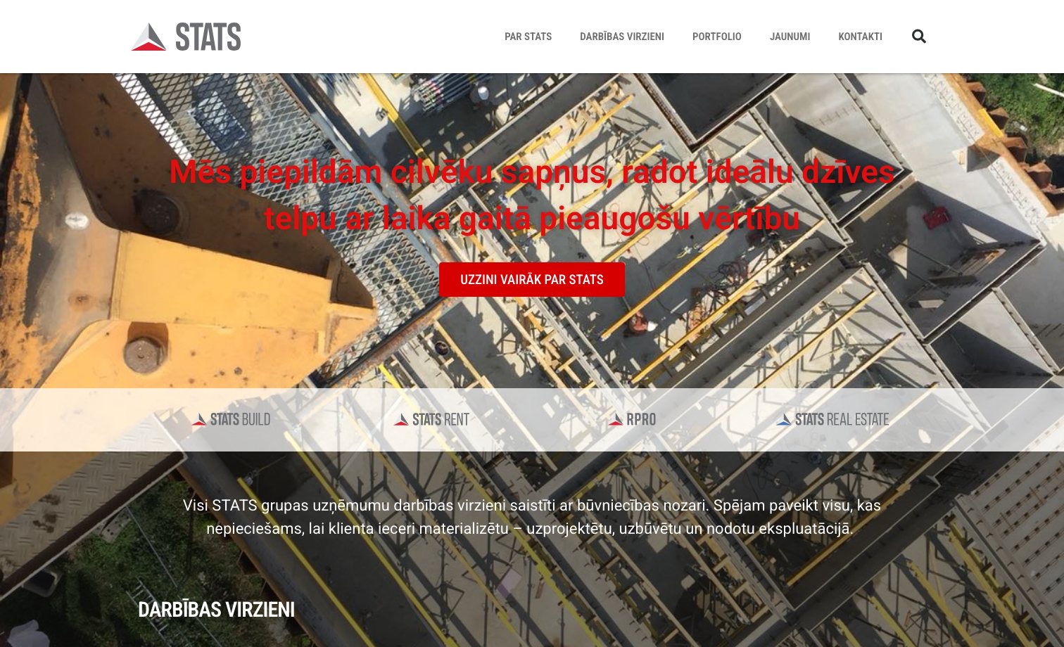 STATS grupa homepage preview